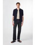 POLO A BOUTONS NOLAN 6577 NAVY BLUE
