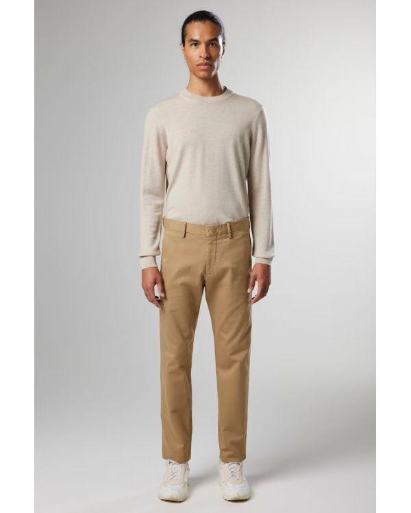 THEO 1420 BROWN CHINESE PANTS