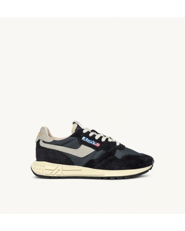 SNEAKERS REELWIND LOW WOMEN NYLON SUEDE BLACK