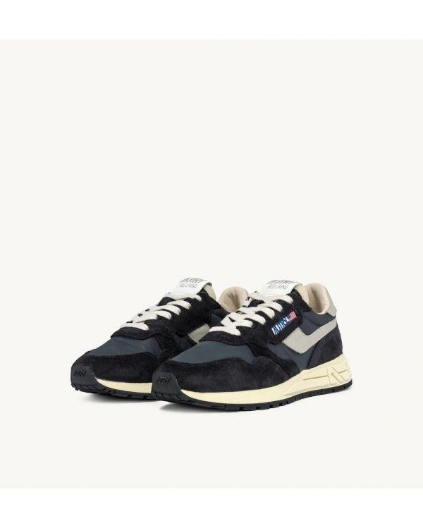 SNEAKERS REELWIND LOW WOMEN NYLON SUEDE BLACK 2