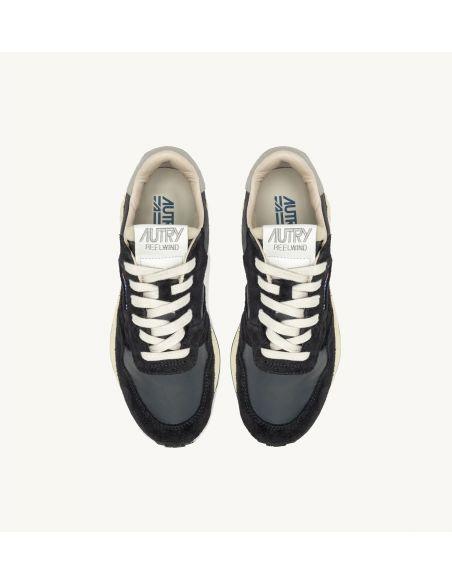 SNEAKERS REELWIND LOW WOMEN NYLON SUEDE BLACK