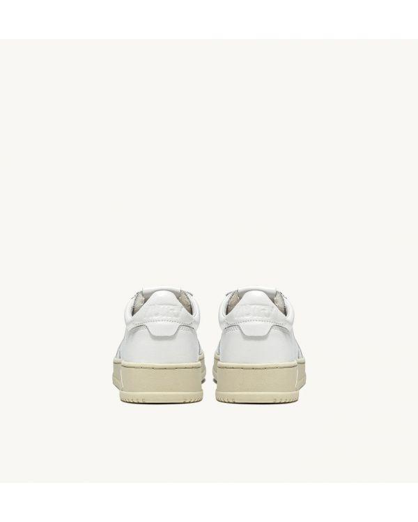 SNEAKERS MEDALIST LOW MAN LEATHER WHITE