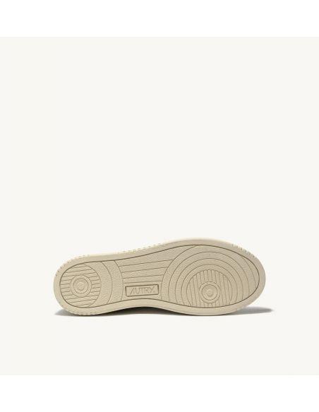 SNEAKERS MEDALIST LOW WOMEN LEATHER AND SUEDE WHITE BLUE