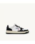 SNEAKERS MEDALIST LOW WOMEN LEATHER WHITE BLACK