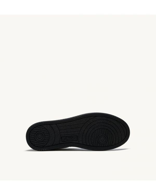 SNEAKERS MEDALIST LOW WOMEN LEATHER WHITE BLACK