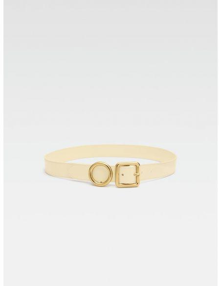 THE REGALO LIGHT IVORY BELT