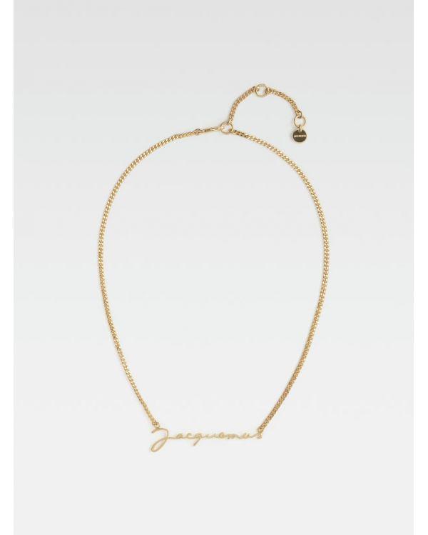 THE JACQUEMUS GOLD CHAIN