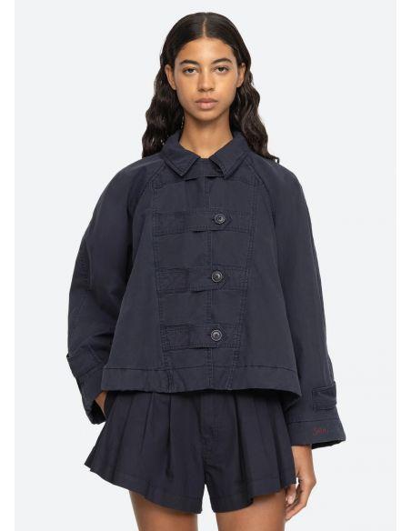 VESTE SAMAKA GARMENT DYE NAVY