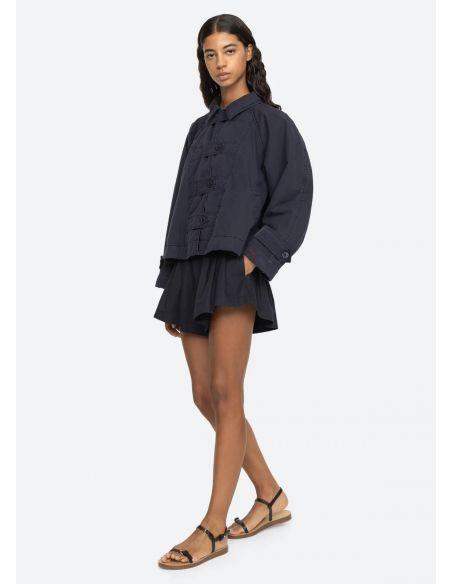 VESTE SAMAKA GARMENT DYE NAVY