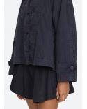 VEST SAMAKA GARMENT DYE NAVY