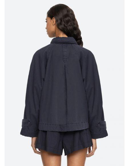 VESTE SAMAKA GARMENT DYE NAVY