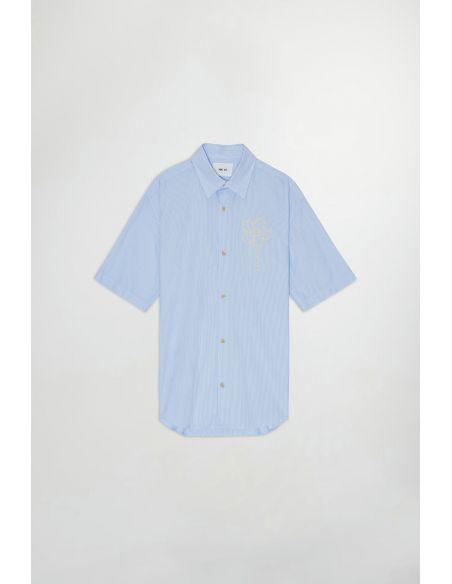 CHEMISE FREDDY BUTTON UP 5973 BLUE STRIPE
