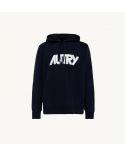 BLUE HOODED SWEATSHIRT