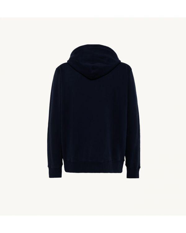 SWEAT A CAPUCHE BLEU 2
