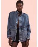 VESTE DENIM POWER JACKET LUXOR