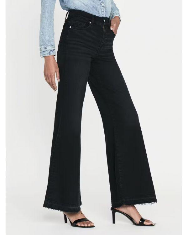 JEAN LE PALAZZO CROP RELEASED HEM BLACKTHORN 2