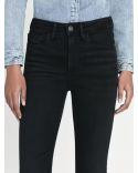 JEAN LE CROP MINI BOOT RAW FRAY BLACKTHORN
