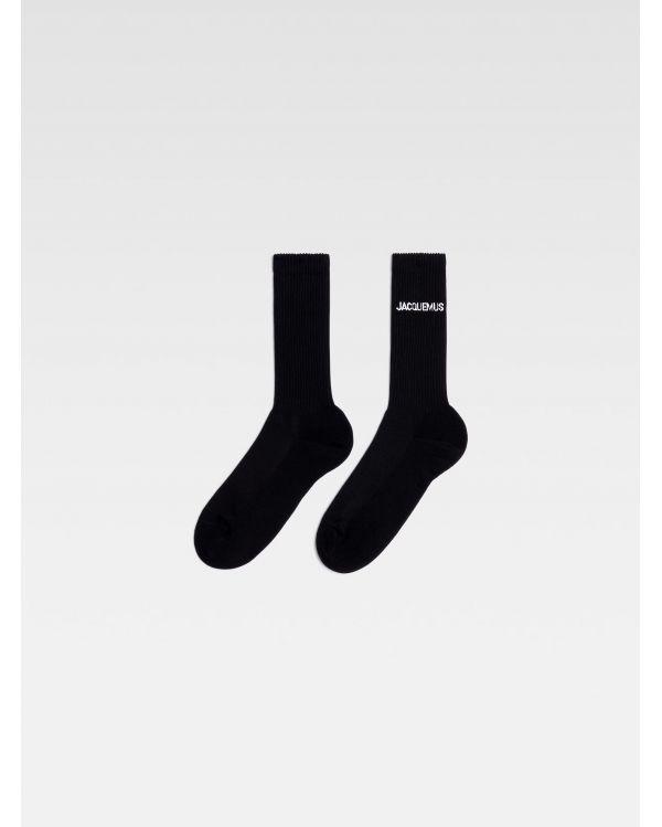 LES CHAUSSETTES JACQUEMUS BLACK
