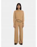 PULL EN LAINE ET CACHEMIRE CAMEL