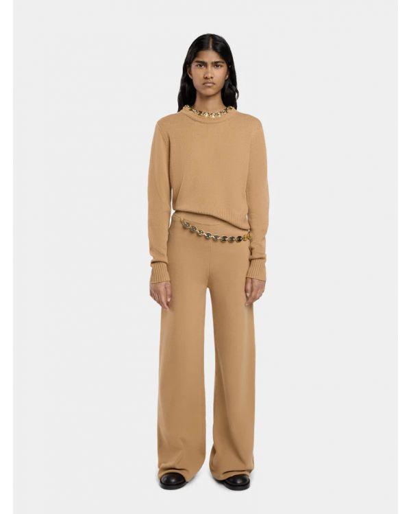 PULL EN LAINE ET CACHEMIRE CAMEL 2