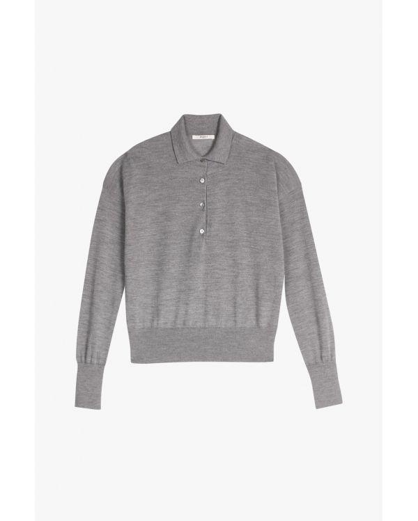 POLO KNITWEAR PERLA GRIGIO