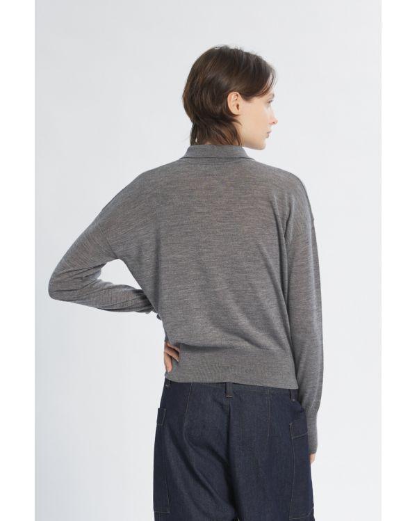 POLO KNITWEAR PERLA GRIGIO