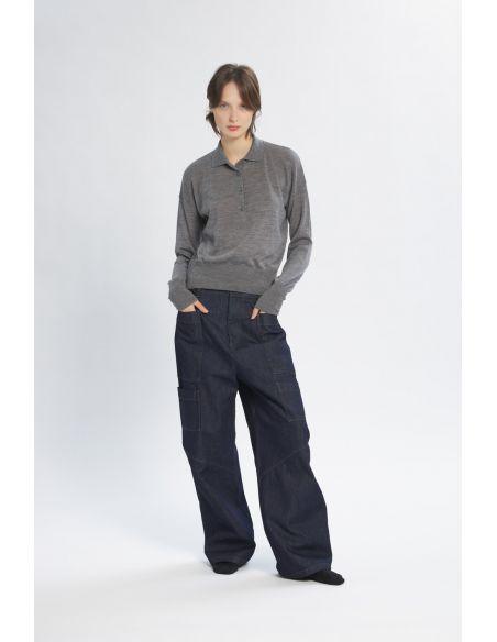 POLO KNITWEAR PERLA GRIGIO