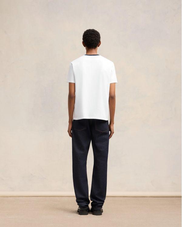 TSHIRT AMI PARIS BLANC