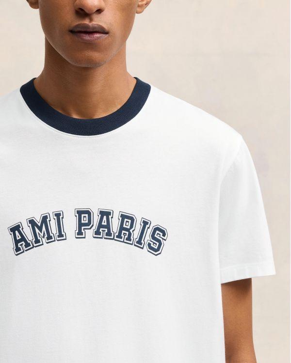 TSHIRT AMI PARIS BLANC