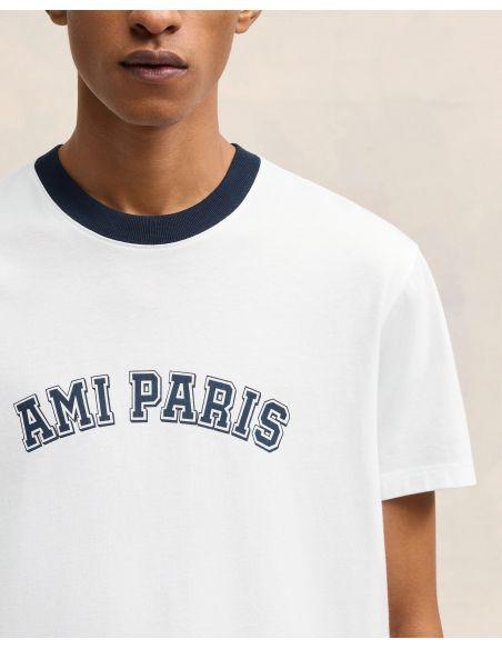 TSHIRT AMI PARIS BLANC
