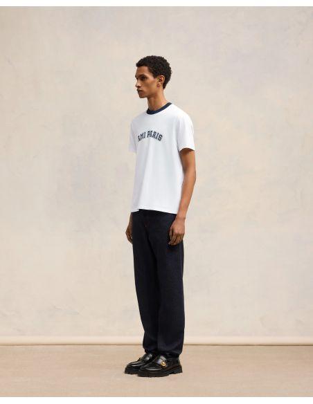 TSHIRT AMI PARIS BLANC