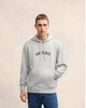 HOODIE AMI PARIS GRIS CENDRE CHINE