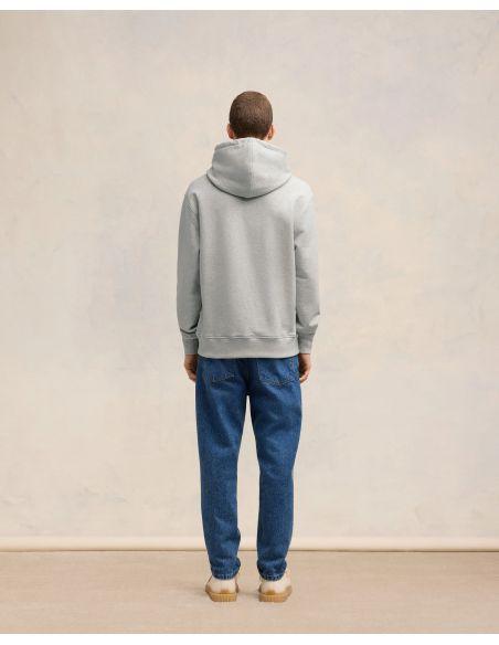 HOODIE AMI PARIS ASH GREY CHINA