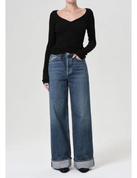JEAN DAME HIGH RISE WIDE LEG IN CONTROL