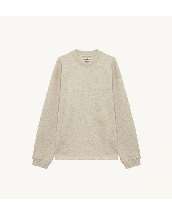 SWEAT LOOSE-FIT IN GRAY HEAVY JERSEY