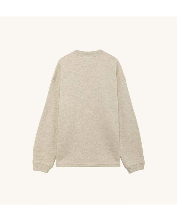SWEAT LOOSE-FIT IN GRAY HEAVY JERSEY 2