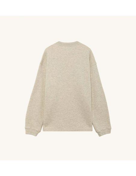 SWEAT LOOSE-FIT IN GRAY HEAVY JERSEY
