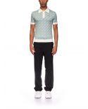 POLO COLUMN JACQUARD MONOGRAM