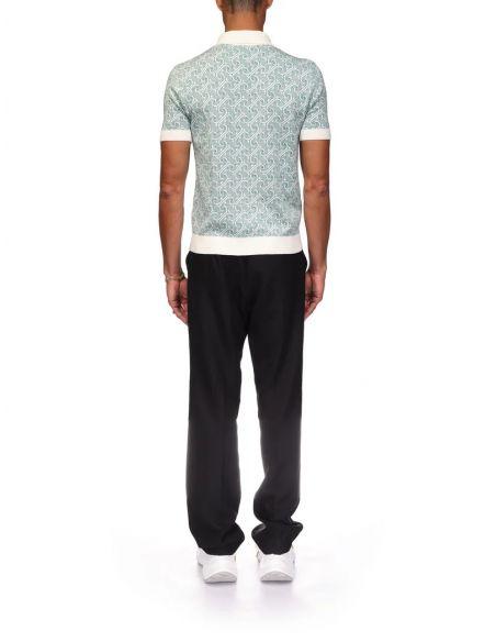 POLO COLUMN JACQUARD MONOGRAM