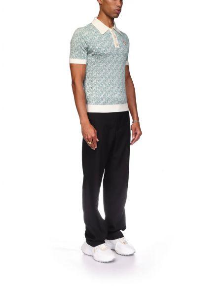 POLO COLUMN JACQUARD MONOGRAM
