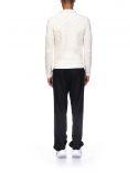 POLO COLUMN KNIT WHITE