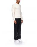 POLO COLUMN KNIT WHITE