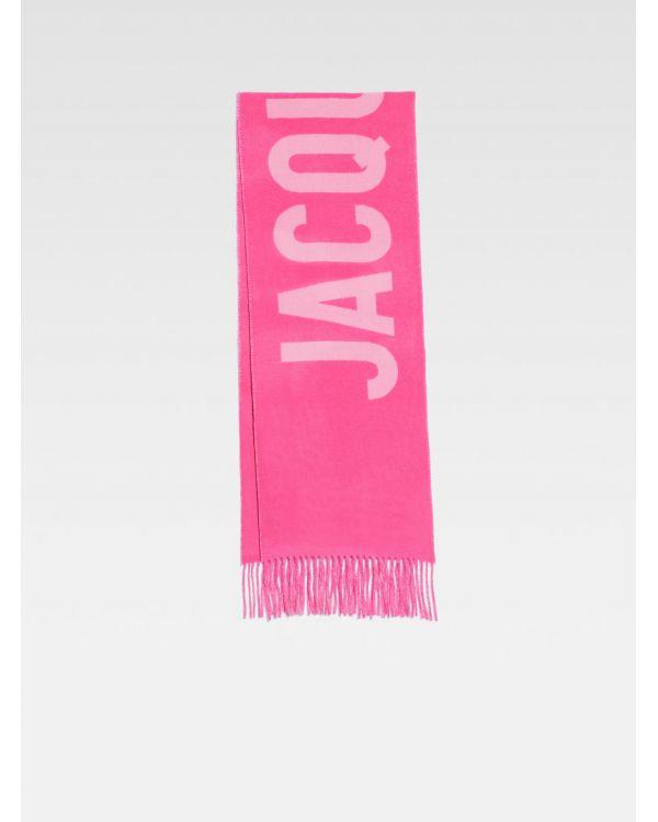L'ECHARPE JACQUEMUS MULTI PINK