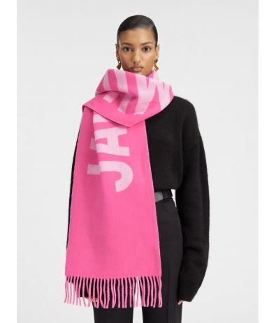 THE JACQUEMUS MULTI PINK SCARF - Jacquemus | Chez Maman Rouen