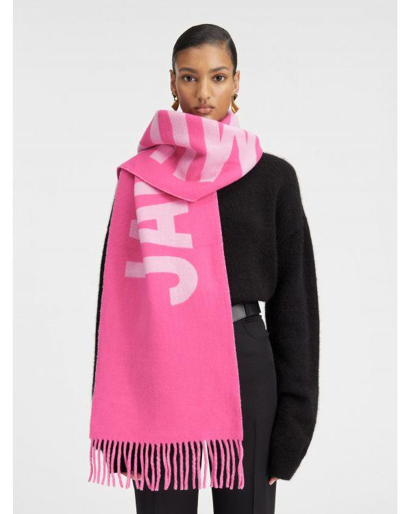 L'ECHARPE JACQUEMUS MULTI PINK