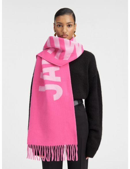 L'ECHARPE JACQUEMUS MULTI PINK