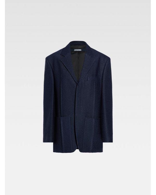 THE DARK NAVY MEN'S JACKET