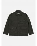 VESTE UTILITY JACKET BLACK/OLIVE