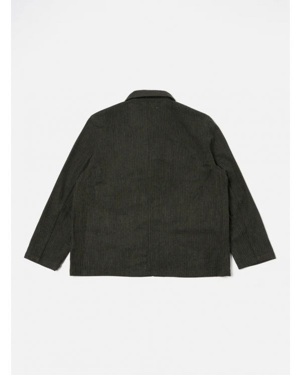 VESTE UTILITY JACKET BLACK/OLIVE