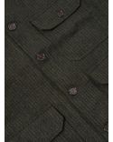VESTE UTILITY JACKET BLACK/OLIVE